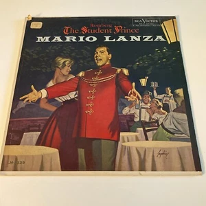 Mario Lanza Romberg The Student Prince LP RCA Shaded Dog Mono - Picture 1 of 6