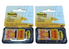 Post-it Index Tabs Sign Here Yellow 2 Packs of 50 Markers 680-9 25x43mm 1 x 1.7"