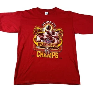 Washington Redskins Shirt 1991 Super Bowl XXVI Single Stitch Salem USA Made NFL - Bild 1 von 7