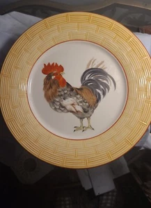 NIDER VILLAR Vintage Hahn Teller.  VINTAGE (NEU) - Bild 1 von 6