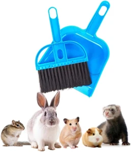 Mini Broom and Dustpan Set for Home Car Small Spaces Pets Camping Cleaning Kit - Picture 1 of 11
