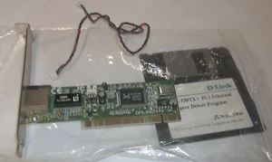 D-Link 10/100Mbps Full Duplex PCI Fast Ethernet RJ-45 Network Adapter DFE-530TX+ - Picture 1 of 2