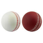 3pcs PU Leather Cricket Ball Indoor Outdoor Soft Training Balls for Practice