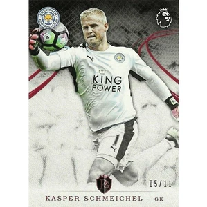 2016-17 Topps Premier Gold Kasper Schmeichel Leicester City SP Red Card /11 - Picture 1 of 3