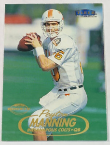1998 Fleer Tradition Peyton Manning Rookie Card RC #235 Indianapolis Colts