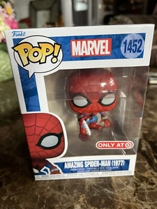 2024 Funko PoP! Marvel NEW! AMAZING SPIDER-MAN (1977) #1452 TARGET EXCLUSIVE ๐ฅ - Picture 1 of 6