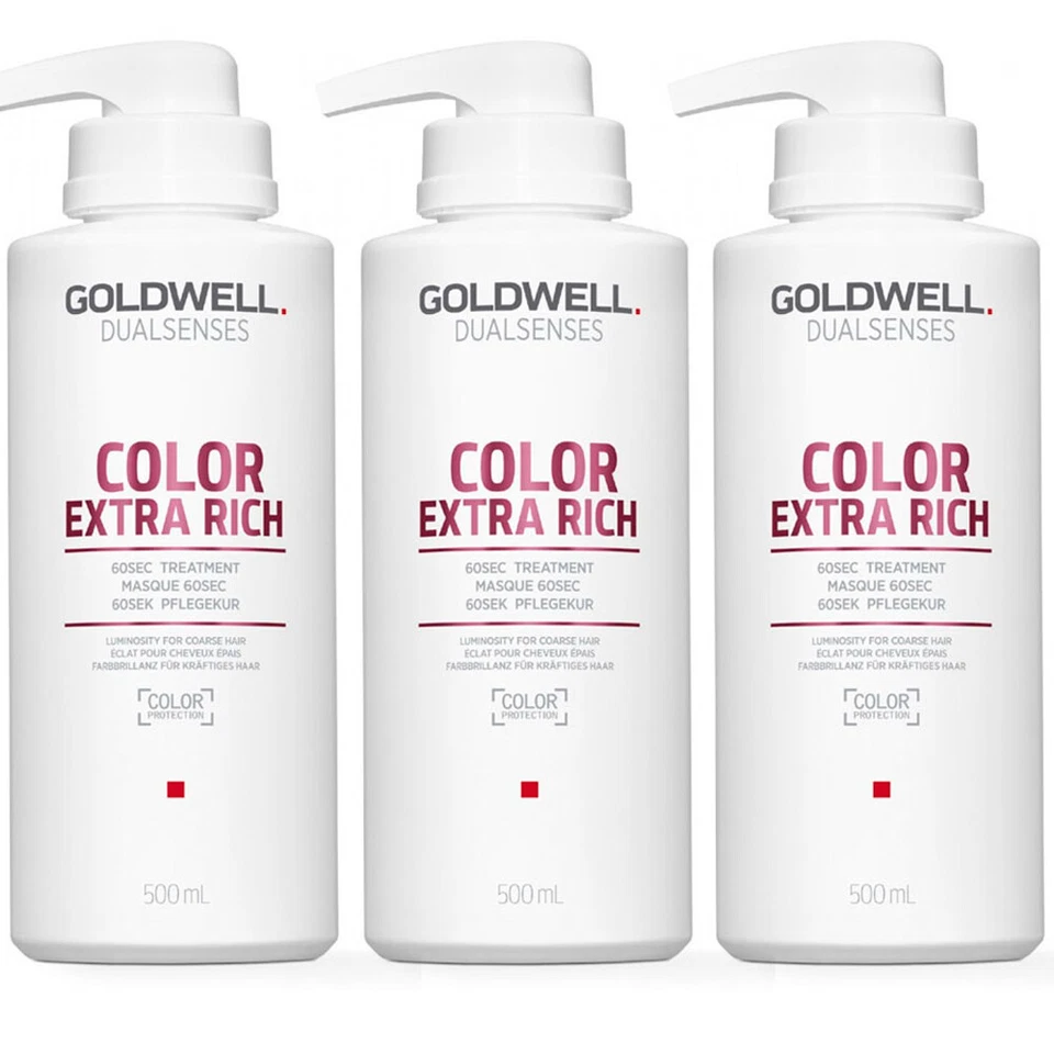 Goldwell Dualsenses Color Extra Rich 60 Sec Treatment 3x500 = 1500 ml aus DE