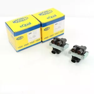 Kit 2 Bobina Magneti Marelli Fiat Punto 176 188 - 1.1 1.2 8V 1100 1200 Benzina - Imagen 1 de 4