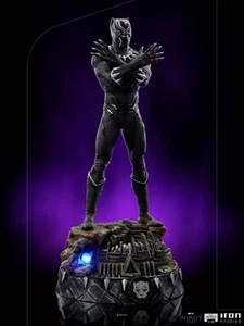 Iron Studios The Infinity Saga Black Panther Deluxe BDS Art Scale 1/10 Statue - Picture 1 of 8
