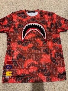 Ropa exterior Hudson We Killed Ape boca de tiburón obtener dinero estampado talla 2XL - Imagen 1 de 7