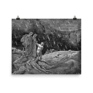 Dante’s Inferno “And Are Ye Here?” Gustave Doré Art Premium Poster *3 Sizes* - Picture 1 of 7