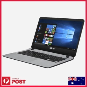ASUS VivoBook F407UA 14" FHD i5-8250U 12GB RAM 120GB SSD + 500GB Win10 Laptop - Picture 1 of 3
