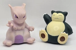 Vintage 1999 Nintendo Pokemon OddzOn Slammer Slider Snorlax & Mewtwo  - Picture 1 of 3