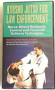 KYUSHO JUTSU für Strafverfolgungsbehörden Nervenangriff Zurückhaltung VHS - Bild 1 von 2
