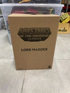 Brown box Lord Masque Masters of the Universe Classics Scatola Only Box - Picture 1 of 2