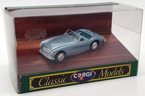 Corgi 1/43 Scale Model Car D734 - Austin Healey 3000 - Metallic Lgt. Blue - Picture 1 of 1