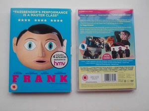Frank (Frank Sidebottom) DVD Domhnall Gleesom,Michael Fassbender + 4 Artcards - Picture 1 of 2