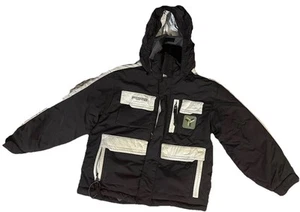 Fera Ski Jacket size 5 black Full Zip unisex Hooded snow - Picture 1 of 9