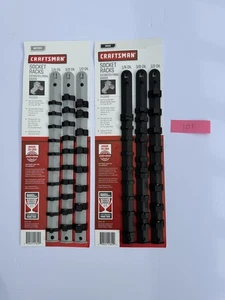 Par de rieles de rack de enchufe métrico y SAE Sears Craftsman hechos en EE. UU. 41829, 41849 NUEVO DE STOCK - Imagen 1 de 1