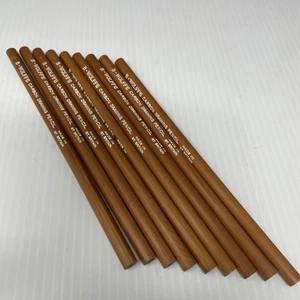 Lote De 9 Lápices De Carbono WOLFF'S B De Colección Hechos En Gran Bretaña Sin Afilar - Imagen 1 de 4