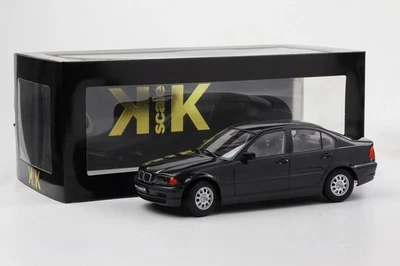 BMW 3-Series (E46) Black 1999 1/18 KK Scale KKDC181433 - Image 1 of 4
