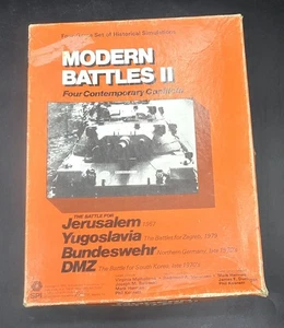 SPI Wargame Modern Battles II Jerusalem Yugoslavia Bundeswehr DMZ - Picture 1 of 9