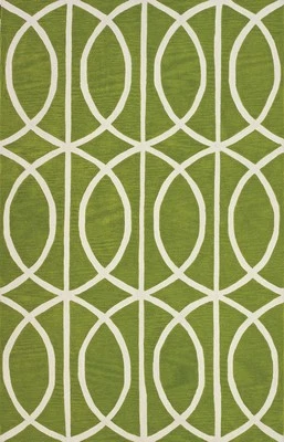 Dalyn IF5CL Clover Infinity Circles Modern 8x10 Lines Area Rug - Approx 8' x 10' - Image 1 of 3