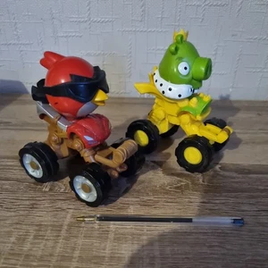 Angry Birds Go! Playskool Heroes Push Down Cars - Red & King Pig - Picture 1 of 4