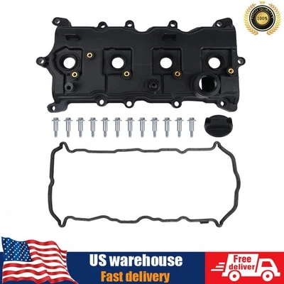 Engine Valve Cover with Gasket for Nissan Altima 2007-2013 Sentra Rogue L4 2.5L Foto 1 de 4