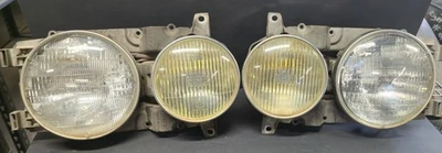1984 Mercedes Benz 300TD W123 Wagon Headlight Assemblies- Matched Pair-Barn#51 - Image 1 of 4