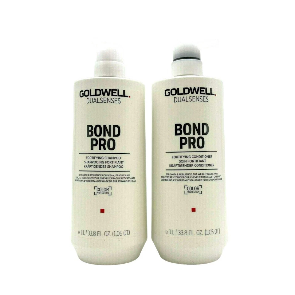 Champú y acondicionador fortificante Goldwell Bond Pro/cabello débil y frágil 33,8 oz Foto 1 de 1