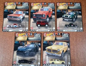 2022 Hot Wheels Premium Car Culture Boulevard Complete 5 Car Set. 46-50 - Picture 1 of 5