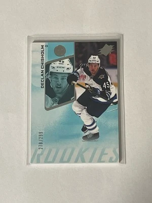 2022-23 Upper Deck SPx Declan Chisholm Rookie Base /299 #153 - Image 1 of 2