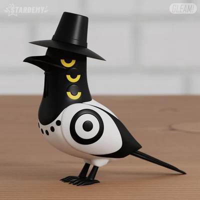 PAINTED Magpie from KPOP Demon Hunters 3Dprint resin statue ideal for a gift! - Image 1 of 2