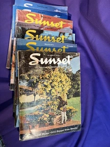 Sunset Magazine Lot Of 6 1968 1974 1975 1978 1981 - Picture 1 of 18