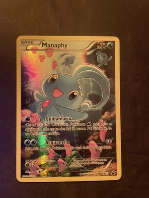 Manaphy/ Black Star Promo XY113/Full Art/Italienisch/Holo/Near-Mint (-) - Bild 1 von 2