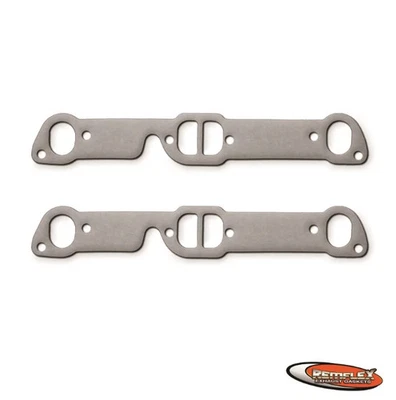 Remflex 12-004 庞蒂亚克 D 形状中心端口排气歧管垫圈套装(一对) — 第 1/4 张图片