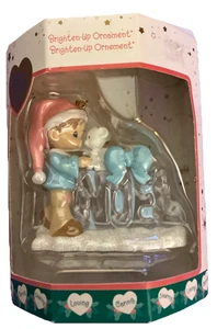 Precious Moments Brighten Up Ornament Noel Boy with toy, Brand New In Box 2001 - Picture 1 of 5