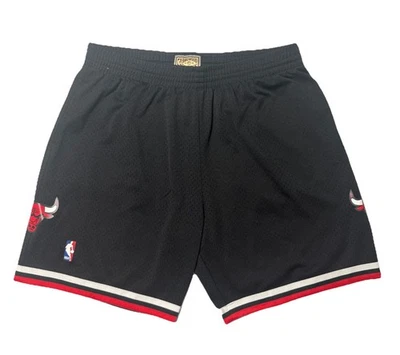 Chicago Bulls Road Shorts Mens Swingman Mitchell & Ness Men's Authentic Size XXL - Image 1 of 4