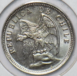 Chile 1938 5 Centavos Condor animal 296568 combine shipping - Picture 1 of 2