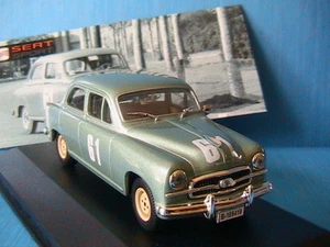 SEAT 1400B #61 Copa Montjuich Coches Sport 1957 Juan Fernandez IXO 1/43 Altaya - Picture 1 of 1