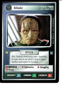 STAR TREK CCG DS9 SELTENE KARTE BOHEEKA LP - Bild 1 von 1