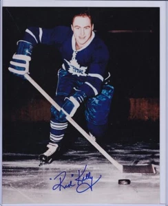 Autographed Red Kelly Toronto Maple Leafs Photo - Picture 1 of 1