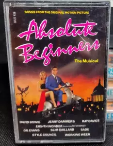 SEALED Absolute Beginners Soundtrack Cassette 1986 DAVID BOWIE The Style Council - Picture 1 of 2