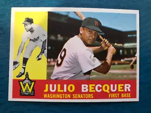 1960 TOPPS BASEBALL CARD JULIO BECQUER #271 (NM) - Picture 1 of 2