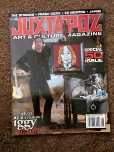JUXTAPOZ #50 art zine- Iggy Pop/Ron Asheton/STOOGES*Frank Kozik*NIAGRA*Ed Newton - Bild 1 von 2