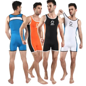 Sexy Pantalones Cortos Elásticos Mono Deportivo Entrenamiento Leotardo Ropa Interior Body NUEVO - Imagen 1 de 37