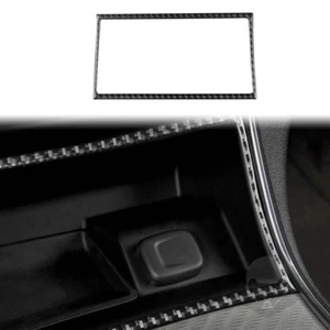 Caja de almacenamiento central de fibra de carbono borde bisel apto para Chevrolet Impala 2014-2020 - Imagen 1 de 6