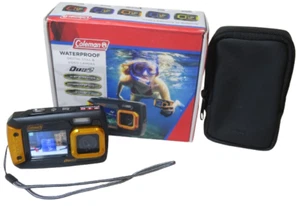 Coleman Duo2 20MP Duo2 Dual-Screen Waterproof Digital Camera w/ Memory Card USB✅ - Picture 1 of 13