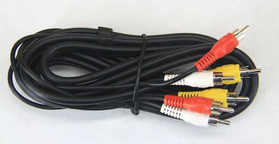 RCA Audio Video Cable set, 8 ft, RG-59/U Coax Video - Dish Networks - Image 1 of 3